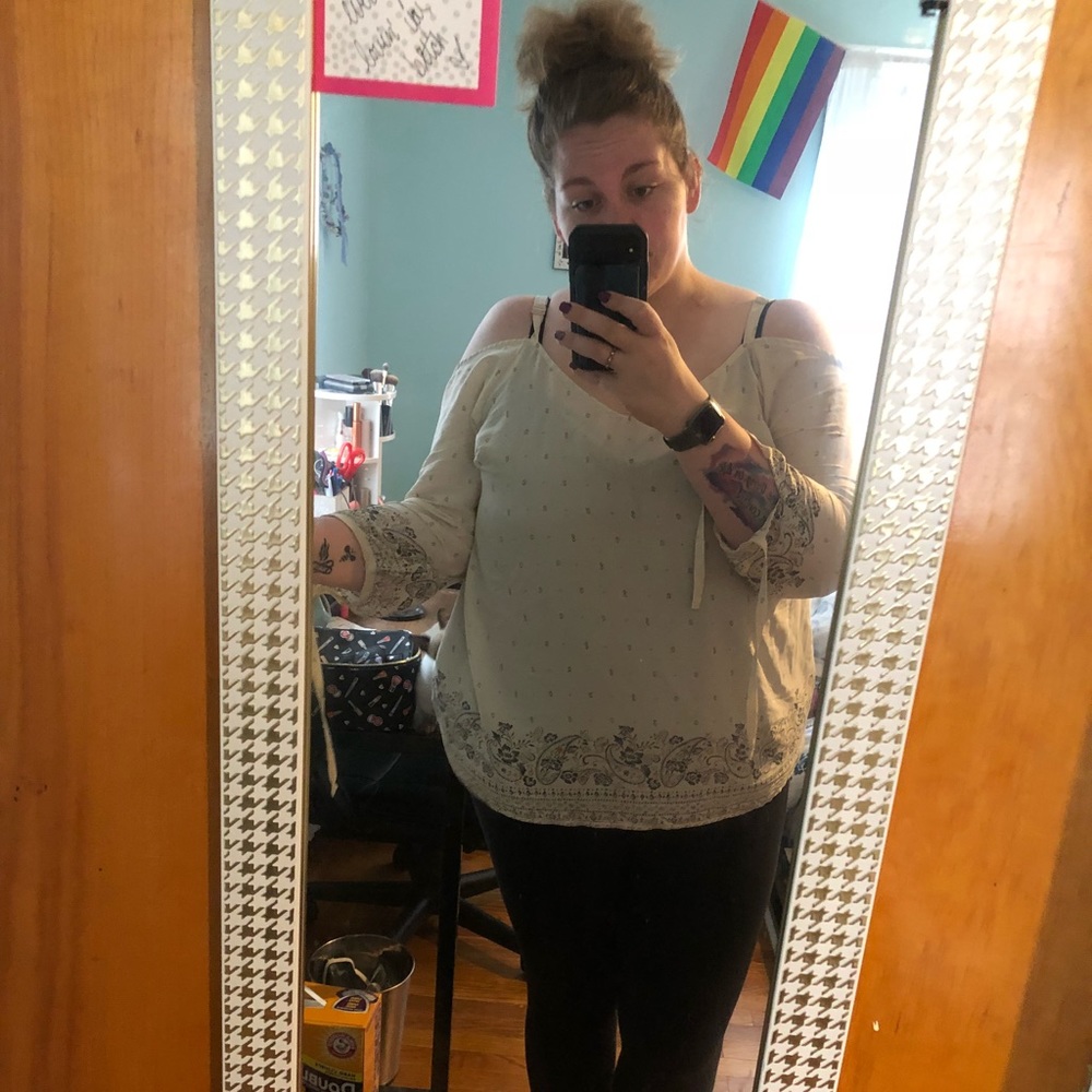 Torrid off the shoulder top 2X